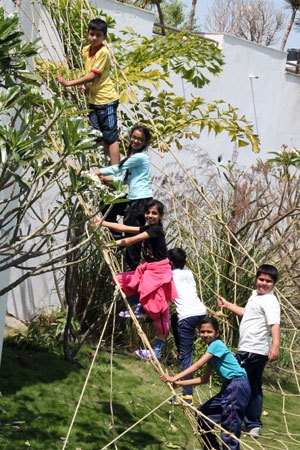 Students explored Adventure activities at WIS