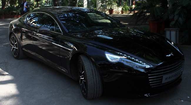 Aston Martin unveils the Rapide S in Udaipur