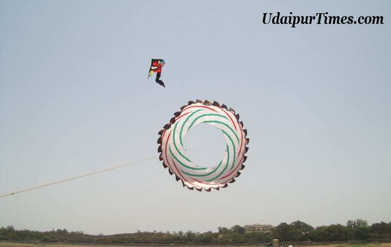 First Day of Udaipur Kite Festival 2010
