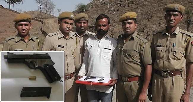 One more arrested with illegal pistol