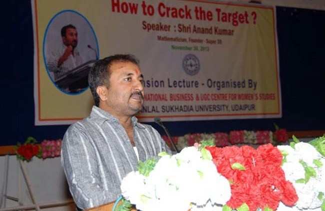 Super 30 Founder Anand Kumar shares ‘How to Crack the Target’ tips
