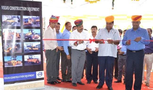 Volvo Construction Equipment opens a New Branch in Udaipur