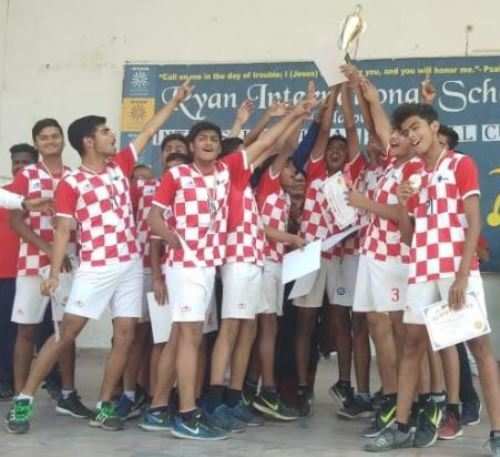 GD Goenka cranks up the levers – Second place at First Ryan Football Cup 2018