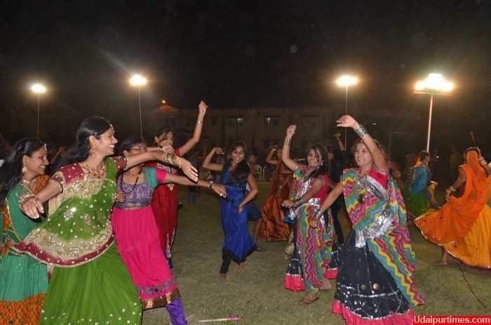 Garba Night at Meera Girls College