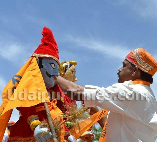 [Photos] Hanuman Jayanti Procession in Udaipur