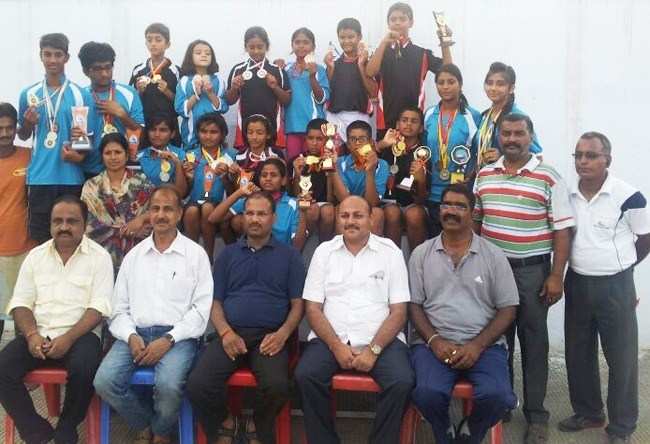 Udaipur received 11 Gold Medals in District Swimming