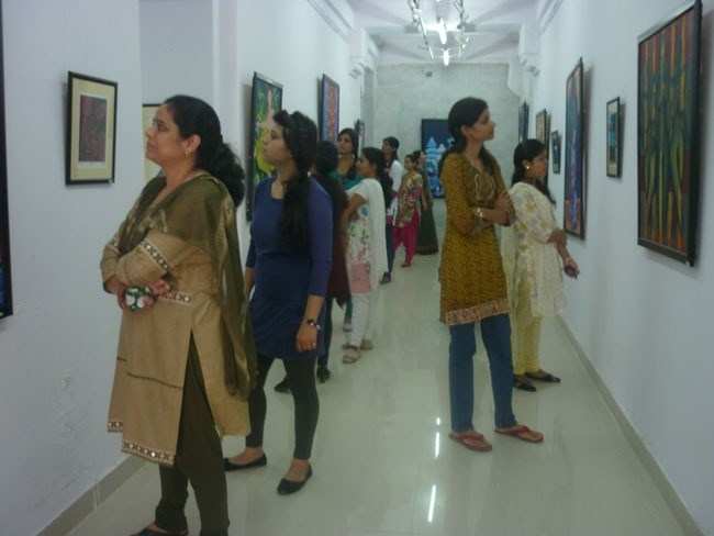 Art Exhibition concludes at Bagore Ki Haveli