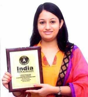 Rini Bhanavat gets place in India Book of Records