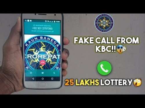 Man gets duped by fake KBC call-Loses 1 lakh rupees