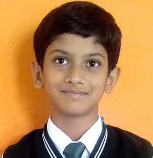 Abhijay represents DPS in State Level Drawing Competition