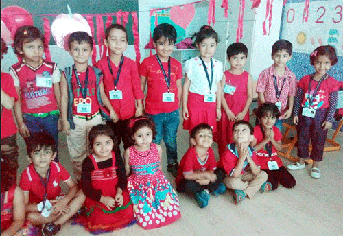 ‘Red Day’ organized at Witty International School
