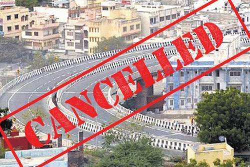 Elevtated Road project has been cancelled | NHAI repeals tender