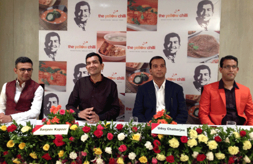 Celebrity Chef Sanjeev Kapoor launches ‘The Yellow Chilli’ in Udaipur