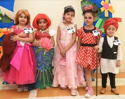 Fancy dress competition at Seedling Nursery