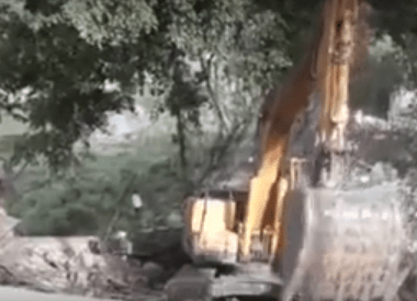 UMC demolishes permanent houses in Ayad river bed