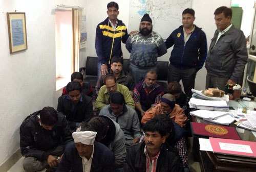 14 accused arrested for Gambling