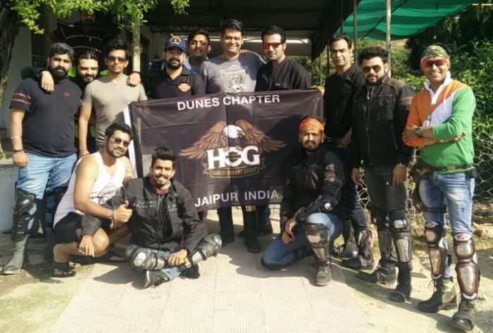 Harley – Bike display and test ride concludes at Udaipur