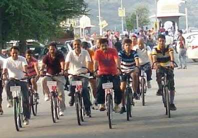 Action Udaipur begins facility of Free Cycling at Fatehsagar