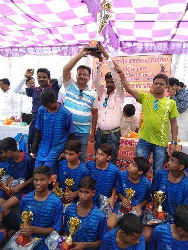 Udaipur U-14 colts bag Gold at State Football Tournamet | No Goals conceded
