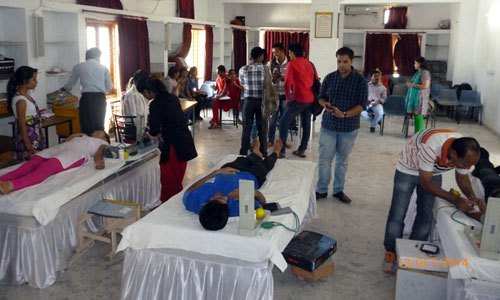 Blood Donation Camp at Aishwarya College