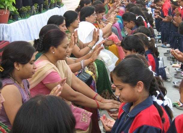 Guru Purnima Celebrated in city schools