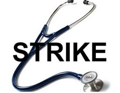 Resident doctors on Strike