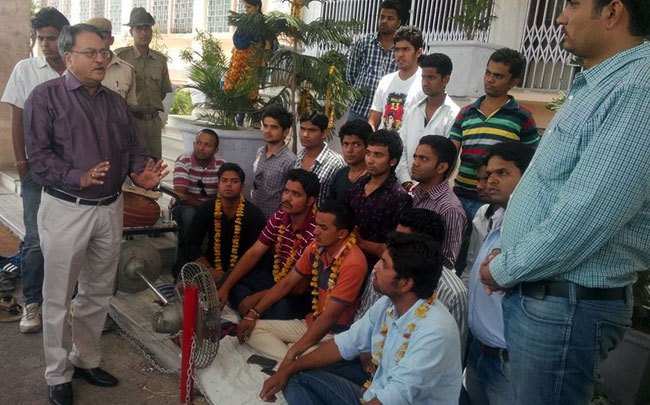 Law College Students strike over