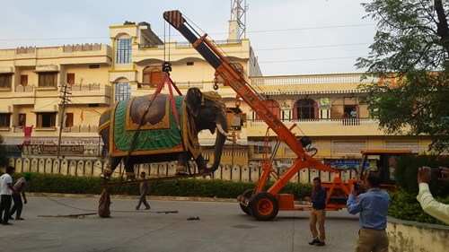 Elephant Zone – City Palace Udaipur [Photos]