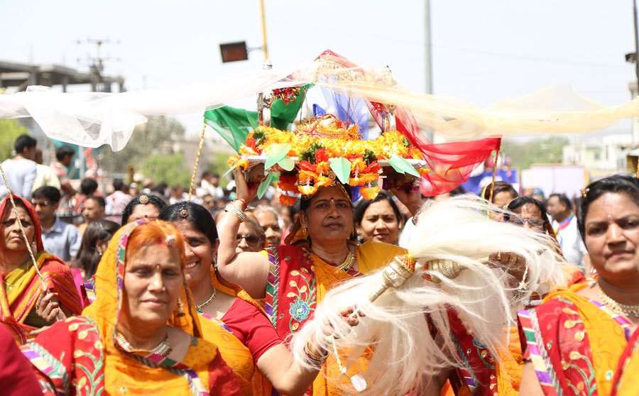 [Photos] Mass Procession on Mahaveer Jayanti