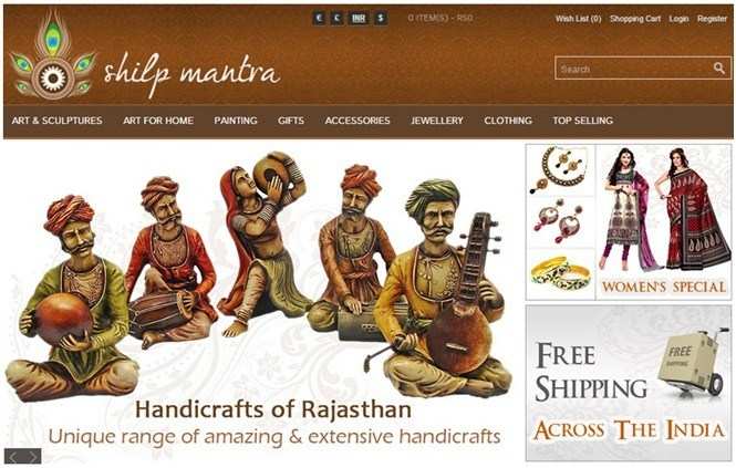 ShilpMantra.com, online destination to shop Magnificent Indian Handicraft
