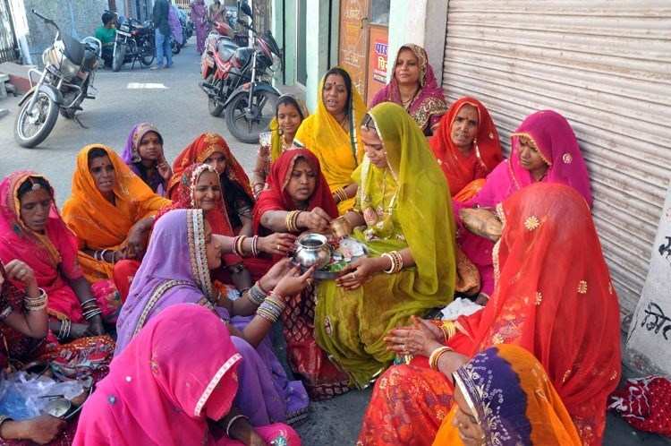Women perform Dashamata Poojan on 10th day after Holi