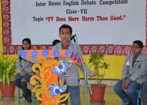 English Debate Competition held at Seedling