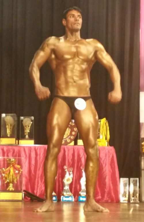 Anil Saini Wins Gold Medal in Mr Udaipur contest