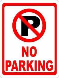 Vehicles parked in no-parking zone to be fined
