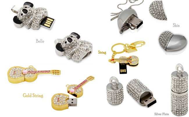 Gift a bejeweled USB, this Festive Season