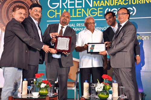 HZL receives India Green Manufacturing Challenge- Gold Award