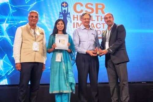 हिंदुस्तान जिंक को सीएसआर हैल्थ इम्पेक्ट अवार्ड