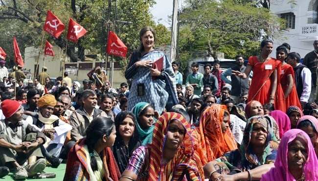 Common Man is just a vote bank for BJP and Congress: Brinda Karat