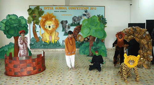 Inter School Competition held at Seedling School