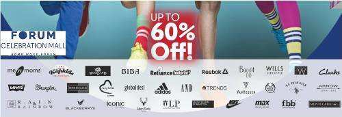 Shopping Sale at Celebration Mall – Birthday Discounts Upto 60% Off!