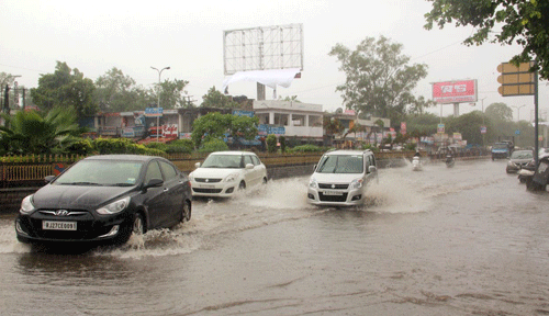 [Photos] Udaipur Division hit by Heavy Rainfall