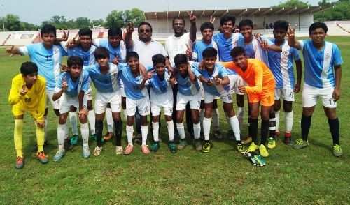 Udaipur Sub Junior Team reaches Finals of State Football tournament