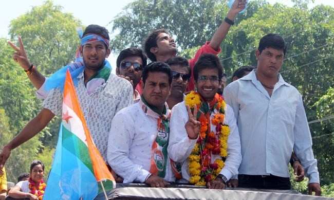 NSUI hold victory Rally