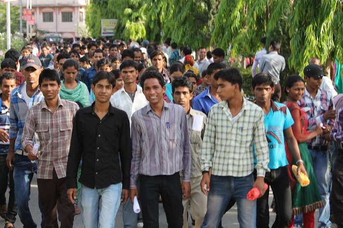 Thousands Appeared for BSTC Exam