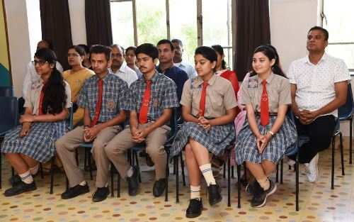 Felicitation of Class XII high achievers at Seedling