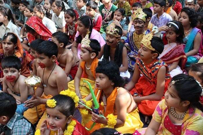 [Photos] Junior Study Celebrates Navratri, Dusshera