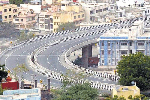 NHAI will construct the Elevated Road from Udiapol to Delhi Gate