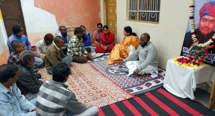 C.P Joshi, several leaders visit Late Tarwadi’s House