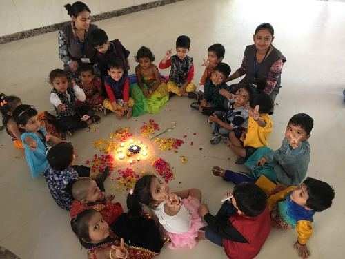 Diwali Celebration by Little Toddlers of Witty