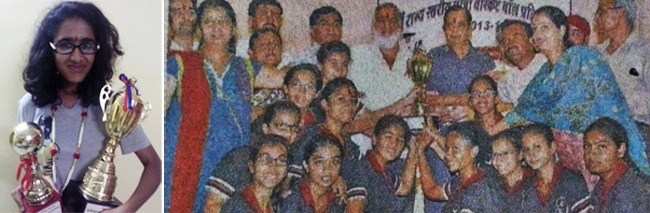 Ayushi wins Best Player Title as Udaipur championed State level Basketball